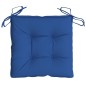 vidaXL Cojines de silla de jardín 2 uds tela Oxford azul 40x40x7 cm vidaXL Cojines de silla de jardín 2 uds tela Oxford azul 40x40x7 cm