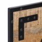 vidaXL Percheros 2 uds madera maciza de mango rugosa 80x8x25 cm vidaXL Percheros 2 uds madera maciza de mango rugosa 80x8x25 cm