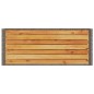 vidaXL Carrito de bar 3 niveles ratán PE y madera maciza acacia gris vidaXL Carrito de bar 3 niveles ratán PE y madera maciza acacia gris
