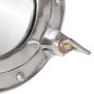 vidaXL Espejo de ojo de buey de pared aluminio y vidrio Ø38 cm vidaXL Espejo de ojo de buey de pared aluminio y vidrio Ø38 cm