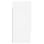 vidaXL Armario de pared madera de ingeniería blanco 60x31x70 cm vidaXL Armario de pared madera de ingeniería blanco 60x31x70 cm