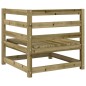 vidaXL Juego de sofás de jardín 11 pzas madera de pino impregnada vidaXL Juego de sofás de jardín 11 pzas madera de pino impregnada