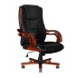 Sillón Ejecutivo De Cuero Con Respaldo Alto Sillón Ejecutivo De Cuero Con Respaldo Alto