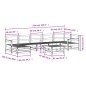 vidaXL Juego de sofás de jardín 8 pzas madera de pino impregnada vidaXL Juego de sofás de jardín 8 pzas madera de pino impregnada