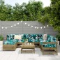 vidaXL Juego de sofás de jardín 8 pzas madera de pino impregnada vidaXL Juego de sofás de jardín 8 pzas madera de pino impregnada