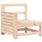vidaXL Juego de sofás de jardín 9 pzas madera maciza de pino vidaXL Juego de sofás de jardín 9 pzas madera maciza de pino