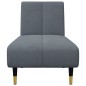 vidaXL Juego de sofás 2 piezas terciopelo gris oscuro vidaXL Juego de sofás 2 piezas terciopelo gris oscuro
