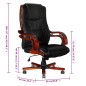 Sillón Ejecutivo De Cuero Con Respaldo Alto Sillón Ejecutivo De Cuero Con Respaldo Alto