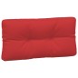 vidaXL Cojines para sofá de palets 5 unidades tela rojo vidaXL Cojines para sofá de palets 5 unidades tela rojo