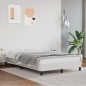 vidaXL Estructura de cama cuero sintético blanco 120x190 cm vidaXL Estructura de cama cuero sintético blanco 120x190 cm