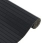 vidaXL Alfombra rectangular bambú negro 60x200 cm vidaXL Alfombra rectangular bambú negro 60x200 cm