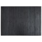 vidaXL Alfombra rectangular bambú gris 70x100 cm vidaXL Alfombra rectangular bambú gris 70x100 cm