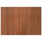 vidaXL Alfombra rectangular bambú marrón 70x100 cm vidaXL Alfombra rectangular bambú marrón 70x100 cm