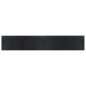 vidaXL Alfombra rectangular bambú negro 70x400 cm vidaXL Alfombra rectangular bambú negro 70x400 cm