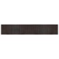 vidaXL Alfombra rectangular bambú marrón oscuro 70x400 cm vidaXL Alfombra rectangular bambú marrón oscuro 70x400 cm