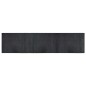 vidaXL Alfombra rectangular bambú gris 70x300 cm vidaXL Alfombra rectangular bambú gris 70x300 cm