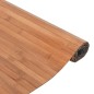 vidaXL Alfombra rectangular bambú color natural 80x200 cm vidaXL Alfombra rectangular bambú color natural 80x200 cm