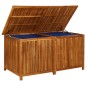 vidaXL Caja de almacenaje de jardín madera maciza acacia 150x80x75 cm vidaXL Caja de almacenaje de jardín madera maciza acacia 150x80x75 cm