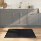 vidaXL Alfombra rectangular bambú negro 80x100 cm vidaXL Alfombra rectangular bambú negro 80x100 cm