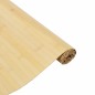 vidaXL Alfombra rectangular bambú color natural claro 80x200 cm vidaXL Alfombra rectangular bambú color natural claro 80x200 cm