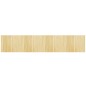 vidaXL Alfombra rectangular bambú color natural claro 80x400 cm vidaXL Alfombra rectangular bambú color natural claro 80x400 cm