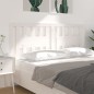 vidaXL Cabecero madera maciza de pino blanco 206x4x100 cm vidaXL Cabecero madera maciza de pino blanco 206x4x100 cm