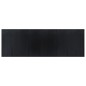 vidaXL Alfombra rectangular bambú negro 100x300 cm vidaXL Alfombra rectangular bambú negro 100x300 cm