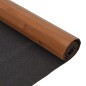 vidaXL Alfombra rectangular bambú marrón 100x300 cm vidaXL Alfombra rectangular bambú marrón 100x300 cm