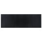 vidaXL Alfombra rectangular bambú negro 100x300 cm vidaXL Alfombra rectangular bambú negro 100x300 cm