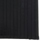 vidaXL Alfombra rectangular bambú negro 100x300 cm vidaXL Alfombra rectangular bambú negro 100x300 cm