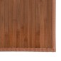 vidaXL Alfombra rectangular bambú marrón 80x200 cm vidaXL Alfombra rectangular bambú marrón 80x200 cm