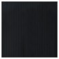vidaXL Alfombra cuadrada bambú negro 100x100 cm