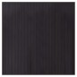 vidaXL Alfombra cuadrada bambú marrón oscuro 100x100 cm