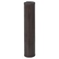 vidaXL Alfombra cuadrada bambú marrón oscuro 100x100 cm