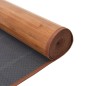 vidaXL Alfombra rectangular bambú color natural 70x100 cm vidaXL Alfombra rectangular bambú color natural 70x100 cm