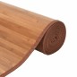 vidaXL Alfombra rectangular bambú color natural 60x1000 cm vidaXL Alfombra rectangular bambú color natural 60x1000 cm