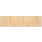 vidaXL Alfombra rectangular bambú color natural claro 80x300 cm vidaXL Alfombra rectangular bambú color natural claro 80x300 cm
