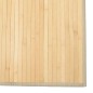 vidaXL Alfombra rectangular bambú color natural claro 80x300 cm vidaXL Alfombra rectangular bambú color natural claro 80x300 cm