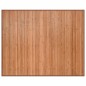 vidaXL Alfombra rectangular bambú color natural 80x100 cm vidaXL Alfombra rectangular bambú color natural 80x100 cm