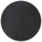 vidaXL Alfombra redonda bambú gris 100 cm vidaXL Alfombra redonda bambú gris 100 cm
