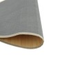 vidaXL Alfombra redonda bambú color natural claro 80 cm