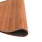 vidaXL Alfombra redonda bambú marrón 60 cm vidaXL Alfombra redonda bambú marrón 60 cm