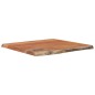 vidaXL Tablero cuadrado madera maciza acacia borde vivo 60x60x2,5 cm