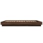 vidaXL Estructura de cama madera de ingeniería marrón roble 140x190 cm vidaXL Estructura de cama madera de ingeniería marrón roble 140x190 cm