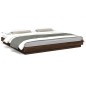 vidaXL Estructura de cama madera de ingeniería marrón roble 200x200 cm vidaXL Estructura de cama madera de ingeniería marrón roble 200x200 cm