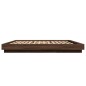 vidaXL Estructura de cama madera de ingeniería marrón roble 200x200 cm vidaXL Estructura de cama madera de ingeniería marrón roble 200x200 cm