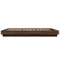 vidaXL Estructura de cama madera de ingeniería marrón roble 120x200 cm vidaXL Estructura de cama madera de ingeniería marrón roble 120x200 cm