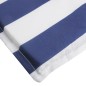 vidaXL Cojín de tumbona tela Oxford a rayas azul y blanco vidaXL Cojín de tumbona tela Oxford a rayas azul y blanco