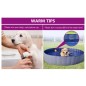 vidaXL Piscina para perros plegable PVC azul 200x30 cm vidaXL Piscina para perros plegable PVC azul 200x30 cm