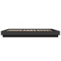vidaXL Estructura de cama madera de ingeniería negra 140x200 cm vidaXL Estructura de cama madera de ingeniería negra 140x200 cm